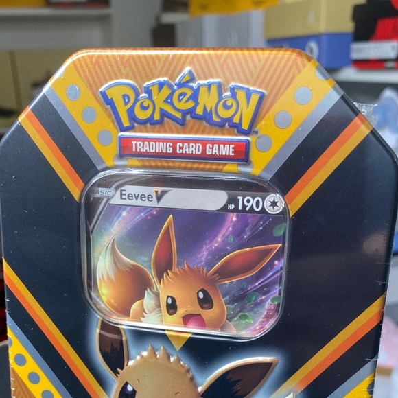 TCG Pokemon cards EEVEE Tin - Picture 2 of 3
